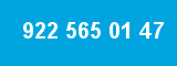 922 565 01 47